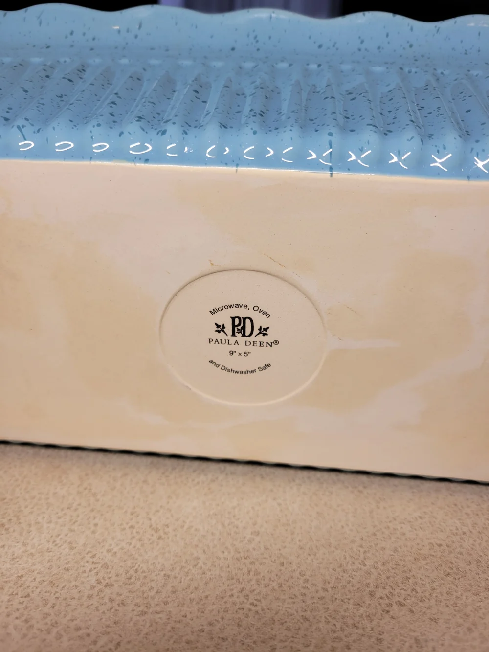 Paula Deen Stoneware Loaf Pan